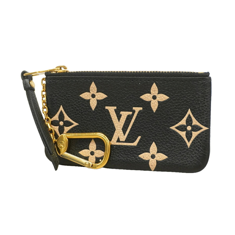 Louis Vuitton Monogram Empreinte Bicolor Pochette Clé Wallet/Coin Case M80885...